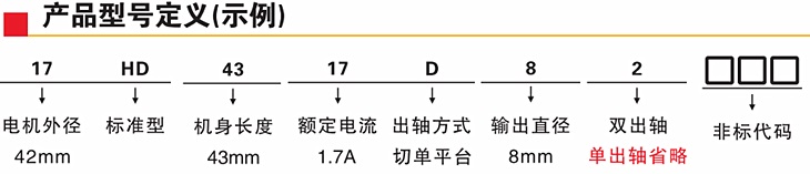 42步進電機命名規(guī)格 42步進電機命名規(guī)格
